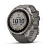 Garmin fēnix 9 Pro inReach Solar 51 mm Titanium / Pebble Grey Silicone