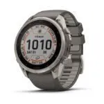 Garmin fēnix 9 Pro inReach Solar 51 mm Titanium / Pebble Grey Silicone Garmin fēnix 9 Pro inReach Solar 51 mm Titanium / Pebble Grey Silicone