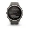 Garmin fēnix 9 Pro inReach Solar 51 mm Titanium / Pebble Grey Silicone