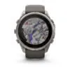 Garmin fēnix 9 Pro inReach Solar 51 mm Titanium / Pebble Grey Silicone