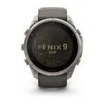 Garmin fēnix 9 Pro inReach Solar 51 mm Titanium / Pebble Grey Silicone Garmin fēnix 9 Pro inReach Solar 51 mm Titanium / Pebble Grey Silicone