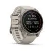 Garmin fēnix 9 43 mm Titanium / Fog Grey Silicone