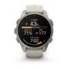 Garmin fēnix 9 43 mm Titanium / Fog Grey Silicone