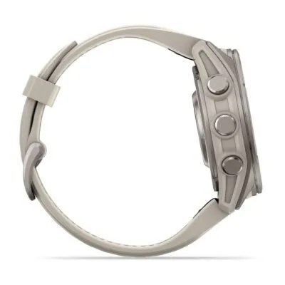Garmin fēnix 9 43 mm Titanium / Fog Grey Silicone