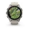 Garmin fēnix 9 43 mm Titanium / Fog Grey Silicone