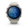 Garmin fēnix 9 43 mm Titanium / Fog Grey Silicone