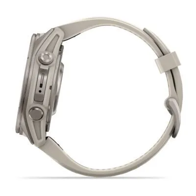 Garmin fēnix 9 43 mm Titanium / Fog Grey Silicone