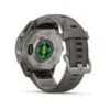 Garmin fēnix 9 43 mm Titanium / Pebble Grey Silicone