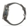 Garmin fēnix 9 43 mm Titanium / Pebble Grey Silicone