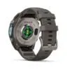 Garmin fēnix 9 47 mm Titanium / Pebble Grey Silicone