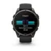 Garmin fēnix 9 47 mm Carbon Grey DLC Titanium / Black Silicone