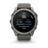 Garmin fēnix 9 51 mm Titanium / Pebble Grey Silicone