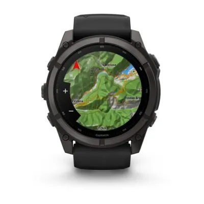 Garmin fēnix 9 51 mm Carbon Grey DLC Titanium / Black Silicone