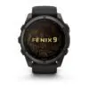 Garmin fēnix 9 51 mm Carbon Grey DLC Titanium / Black Silicone