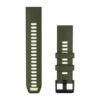 Olive Drab / Citron • QuickFit • 22 mm • Silicone