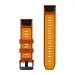 Garmin QuickFit 22 Watch Band Autumn Orange / Spark Orange Silicone Garmin QuickFit 22 Watch Band Autumn Orange / Spark Orange Silicone