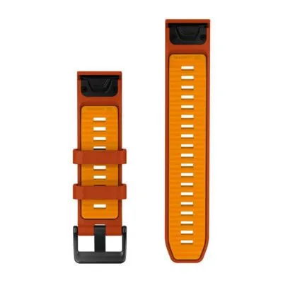 Garmin QuickFit 22 Watch Band Autumn Orange / Spark Orange Silicone Garmin QuickFit 22 Watch Band Autumn Orange / Spark Orange Silicone