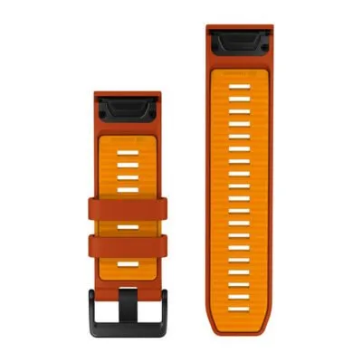 Garmin QuickFit 26 Watch Band Autumn Orange / Spark Orange Silicone