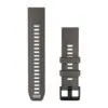 Garmin QuickFit 22 Watch Band Pebble Grey / Silver Grey Silicone Garmin QuickFit 22 Watch Band Pebble Grey / Silver Grey Silicone