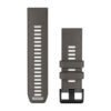 Pebble Grey / Silver Grey • QuickFit • 26 mm • Silicone