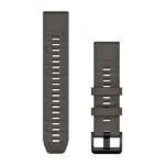 Garmin QuickFit 22 Watch Band Pebble Grey Silicone Garmin QuickFit 22 Watch Band Pebble Grey Silicone