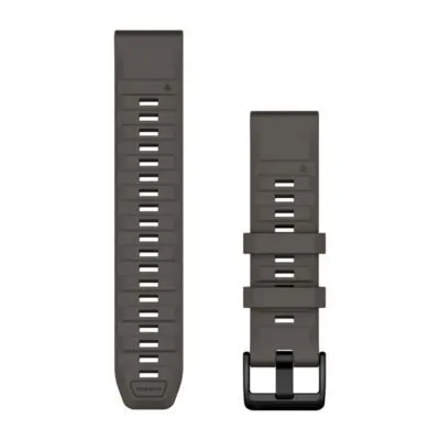 Garmin QuickFit 22 Watch Band Pebble Grey Silicone Garmin QuickFit 22 Watch Band Pebble Grey Silicone