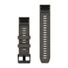 Garmin QuickFit 22 Watch Band Pebble Grey Silicone Garmin QuickFit 22 Watch Band Pebble Grey Silicone