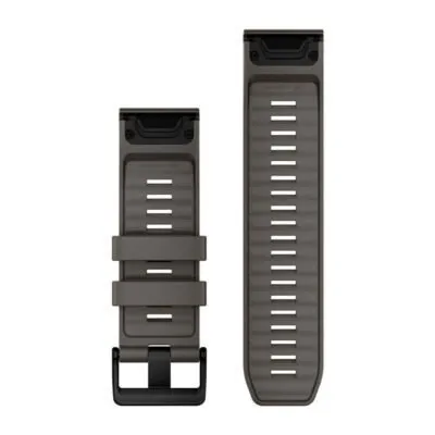 Garmin QuickFit 26 Watch Band Pebble Grey Silicone Garmin QuickFit 26 Watch Band Pebble Grey Silicone
