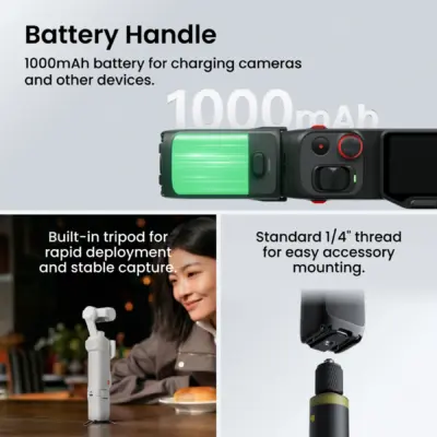 Insta360 Luna Ultra Creator Bundle, Cosmic Black Insta360 Luna Ultra Creator Bundle, Cosmic Black