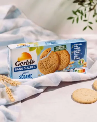 Gerblé Sugar-Free Sesame and Vanilla Biscuits 132g