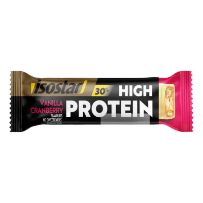 Isostar High Protein 30 Vanilla Cranberry Bar 55g