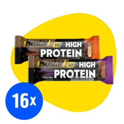 Isostar High Protein Bars 55g x 16
