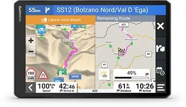 Garmin Camper 1095 EU MT-D — MARŠRUTA PĀRSKATS