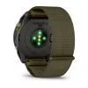 Garmin Enduro 4 Titanium / Dark Olive ComfortFit Fabric Band