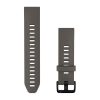 Pebble Grey • QuickFit • 20 mm • Silicone